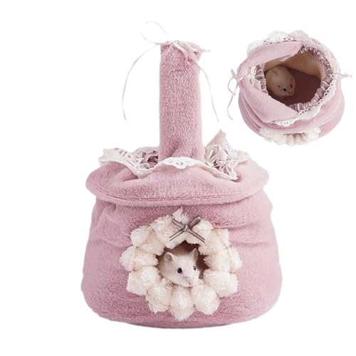 lisutupode Chinchilla-Bett | Plüsch hängbar Hamster Winter Warming Nest mit Kordelzug | Multifunktionale Käfig Dekoration Kleiner Haustierkäfig Schlafnest Bett Hamsterkäfig Zubehör lisutupode Chinchilla-Bett | Plüsch hängbar Hamster Winter Warming Nest mit Kordelzug | Multifunktionale Käfig Dekoration Kleiner Haustierkäfig Schlafnest Bett Hamsterkäfig Zubehör von lisutupode