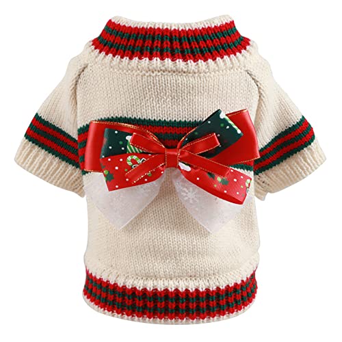 liuduo Acryl Hund Katze Kostüme Warm Weich Gestrickt Weihnachten Katzen Pullover Herbst Winter Hund Kostüm Bekleidung Haustier Produkte von liuduo