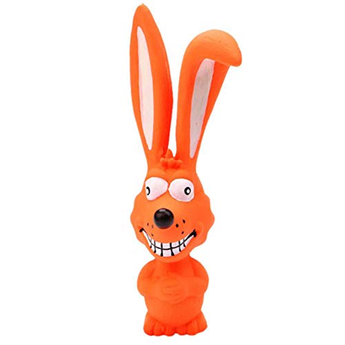 llasm Dog Toy Kauspielzeug Welpen Umweltfreundlich Und Ungiftig Hundespielzeug GroßE Hunde Hundespielzeug Kleine Hunde Spielzeug FüR Kleine Hunde orange von llasm