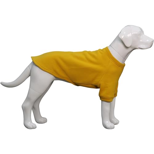 Lovelonglong Hunde-Sweatshirt für kaltes Wetter, Herbst und Winter, Hunde-T-Shirts für kleine, mittelgroße und große Hunde, Ingwer, Größe XS von lovelonglong