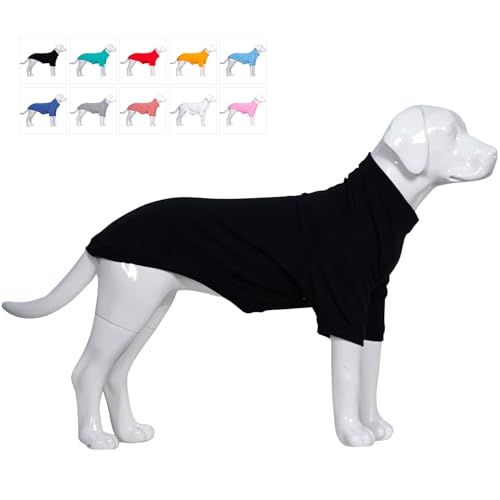 lovelonglong 2019 Hundepullover Herbst Winter kalte Wetter Hund T-Shirts für kleine mittelgroße große Hunde 100% Baumwolle von lovelonglong