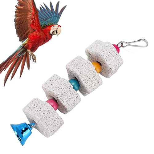 Bird Chewing Toys Bird Beak Grinding Stone for Parrots Hamsters and Other Small Animals Small in Size and Light in Weight Pet Supplies von lvifloae