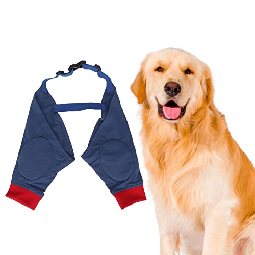 Dog Front Leg Braces Soft Padded Elastic Breathable Joint Protection Dog Recovery Sleeve to Prevent Licking Dog Sprains Arthritis L (lvifloaeAnk8VE3P-11) von lvifloae