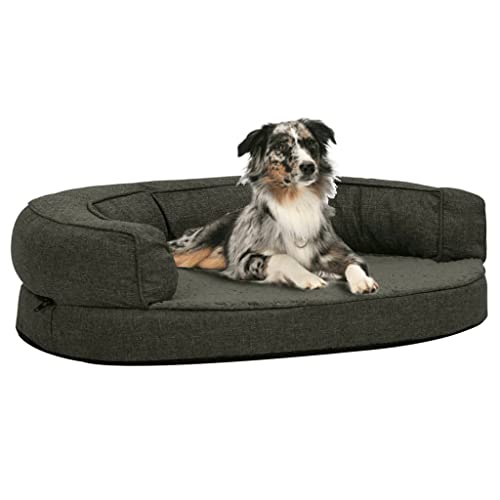 lvssiao Kuscheliger, Flauschiger Hundeplatz, Katzenbett waschbar Flauschiges Hundebett Hundebett 50x50x22 cm Blau Hunde Hundekissen Flauschig Hundekörbchen Hundesofa von lvssiao