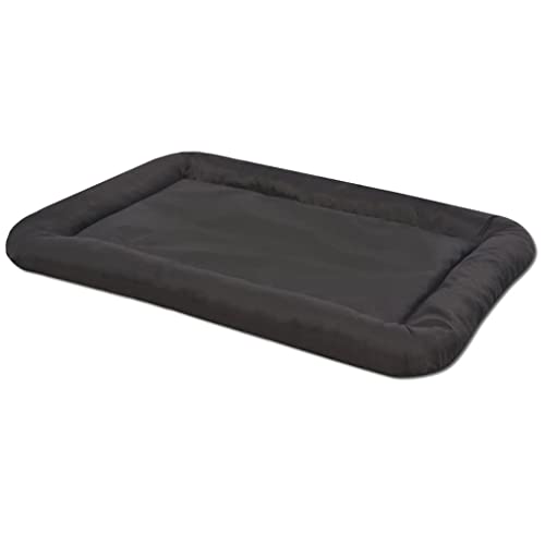 lvssiao Kuscheliges Hundebett, Premium Haustierbett Hundebett Größe XXL Schwarz Hundekörbchen Hundesofa für Kleine, Mittlere und Grosse Hunde von lvssiao