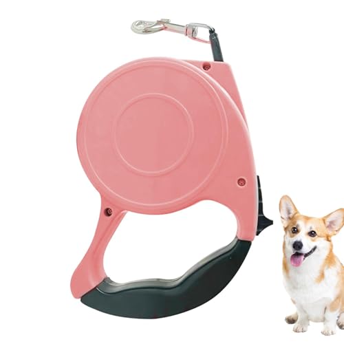 lyanny PET Automatisch einziehbares Traktionsseil, einziehbares PET -Seil - 13 ft stark robuster Hund Blei Selbstverstärker - Teleskop -Traktorband Haustierzubehör für Training, Laufen, Gehen von lyanny