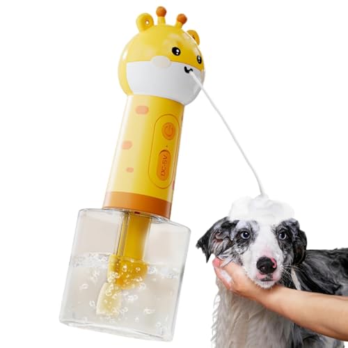 lyanny Shampoo-Schäumer für Haustiere, elektrische Hunde-Reinigungsschaummaschine,Elektrischer Hundeshampoo-Schäumer | IPX6 wasserdichter Schaumspender zum Haarewaschen, Baden von Haustieren, von lyanny