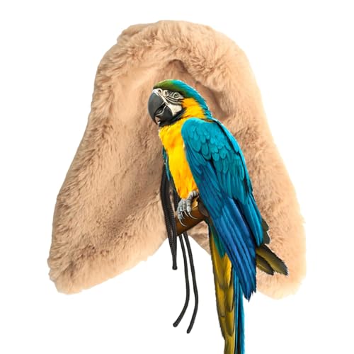 lyanny Vogelhängematte, Sittichnest - Papageiennest warmer Vogelwärmer Vogelkäfigheizung,Gemütliches Vogelbett, Vogelkäfigzubehör, Vogelheizung für Zuhause, Innenbereich, Nymphensittiche, Sonnenvögel, von lyanny