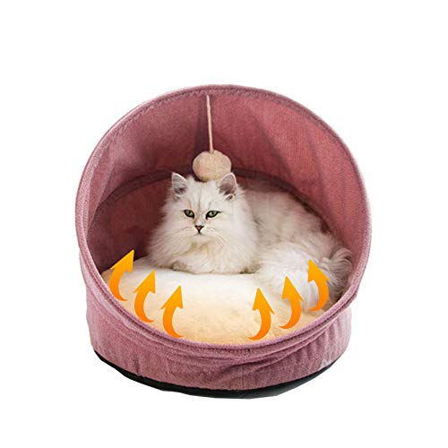 malyituk Haus Katze Elektrische Heizung, Warmhalten Elektrische Heizung Thermostat viertes Viertel Universal Katzenschlafsack Halbgeschlossen Internet Sensation Katzennest Winter von malyituk