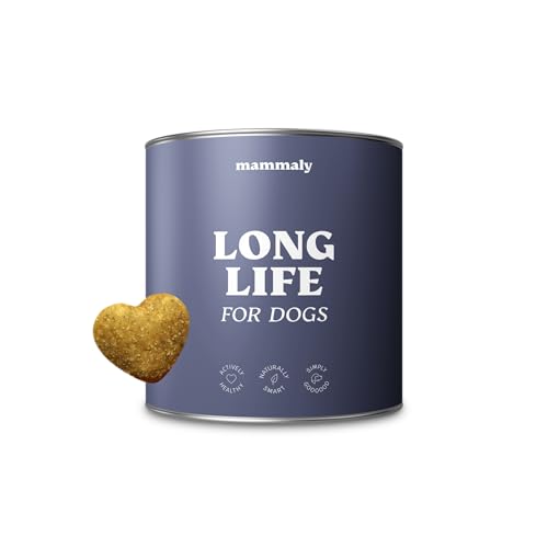 mammaly Long Life Hundeleckerlis mit Lamm & Spermidin - unterstützt Zellregeneration und Erneuerung (325g) Leckerli mit Probiotika für Hunde (glutenfrei) von mammaly