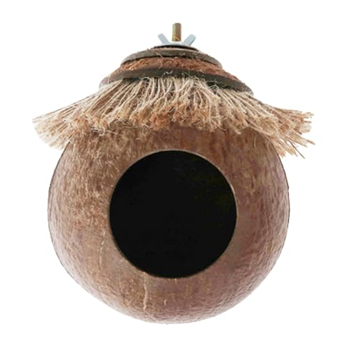 manhegari Papageiennest Natürliches Vogelversteck Vogelhaus Aus Kokosnussschalen, Natürliche Kokosnuss-Schale, Vogelkäfig Für Wellensittiche, Vogel, Haustiere manhegari Papageiennest Natürliches Vogelversteck Vogelhaus Aus Kokosnussschalen, Natürliche Kokosnuss-Schale, Vogelkäfig Für Wellensittiche, Vogel, Haustiere von manhegari