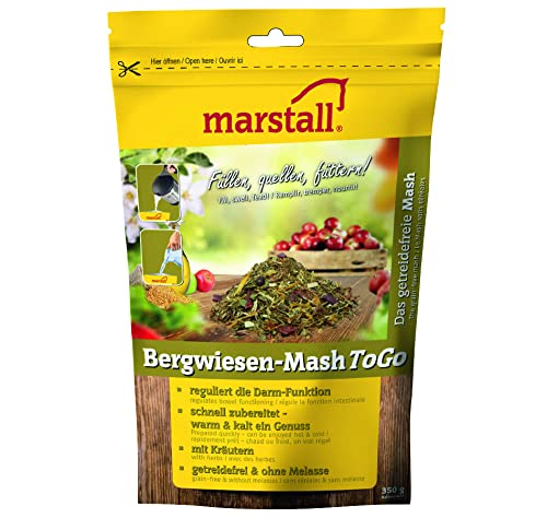 marstall Premium-Pferdefutter Bergwiesen-MashToGo, 1er Pack (1 x 7 kilograms) von marstall Premium-Pferdefutter