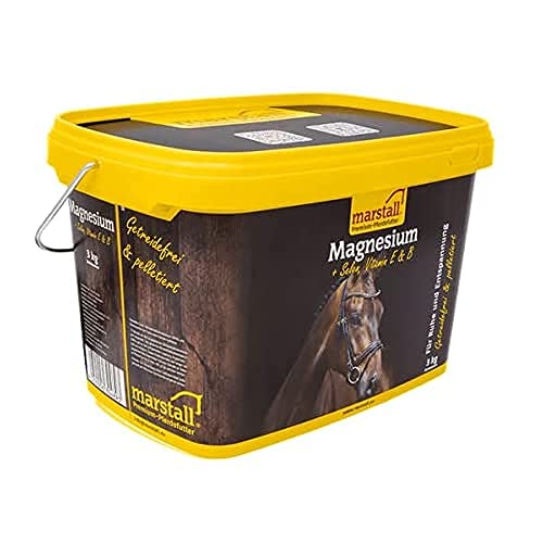 marstall Premium-Pferdefutter Magnesium, 1er Pack (1 x 3 kilograms) von marstall Premium-Pferdefutter