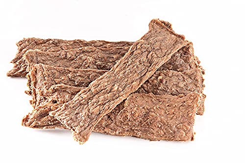 mascota vital - Trockenfleisch für Hunde – 100% natürlich & schonend getrocknet – Ohne Zusatzstoffe – Leicht verdaulich – Weicher Kausnack für Welpen, Senioren & Sensible Hunde (Schaf, 100g) von mascota vital