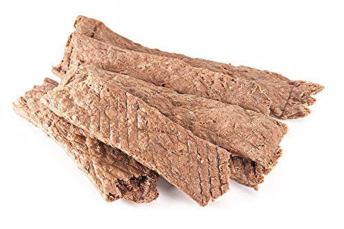 mascota vital - Trockenfleisch für Hunde – 100% natürlich & schonend getrocknet – Ohne Zusatzstoffe – Leicht verdaulich – Weicher Kausnack für Welpen, Senioren & Sensible Hunde (Fasan, 100g) von mascota vital