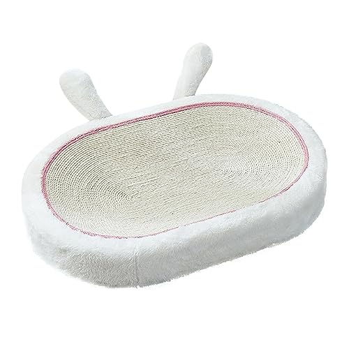 Katzenkratznest Katzenkratzschale mit ergonomischem Design, Sisalgewebe Krabben, gewellter Kratzer, Komfortables Katzenkratzkissen für Kätzchen und Katzen, Innenmöbelschutz von maxal