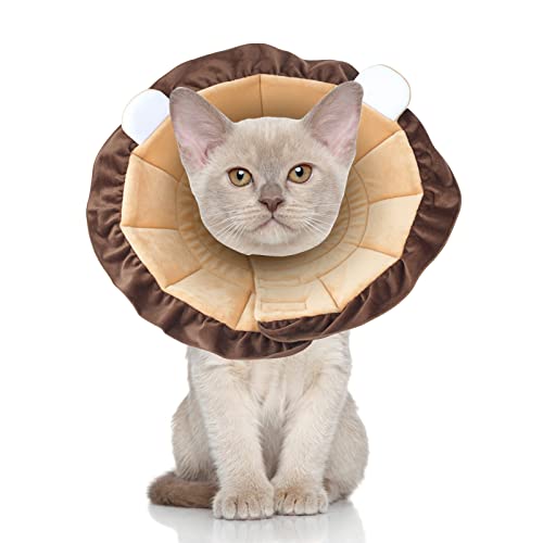 maxant Katzen-Halsband, kegelförmig, für Katzen, Erholung, Kegel, verstellbar, elisabethanisches Halsband für Hunde, Katzen, Genesung von Operationen oder Wunden, (XL) von maxant