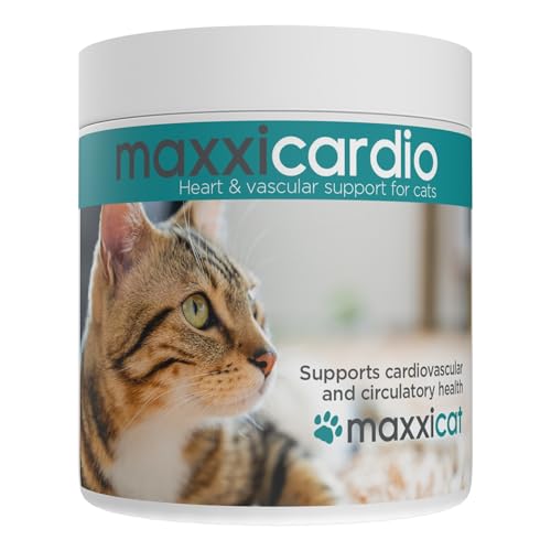 maxxipaws maxxicardio Heart and Cardiovascular Supplement for Cats – Powder 90 g von maxxipaws