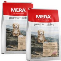 mera pure sensitive Mini Truthahn & Reis 2x4 kg von mera