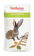 Mifuma Plus Kaninchenfutter 25 kg von mifuma