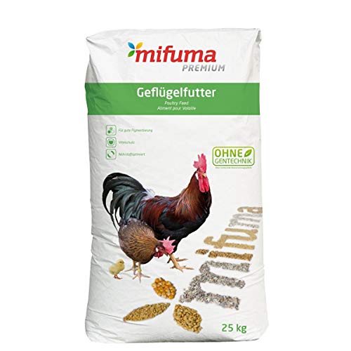 Mifuma Geflügelkörner Premium 25 kg mit Anisöl Hühnerfutter Wachtelfutter Entenfutter Putenfutter von mifuma