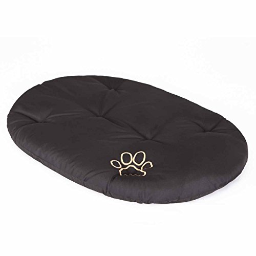 millybo Kissen Hundematte Ruheplatz Hundebett Hundekissen R1-R9 R5 (71cm x 54 cm), Schwarz von millybo