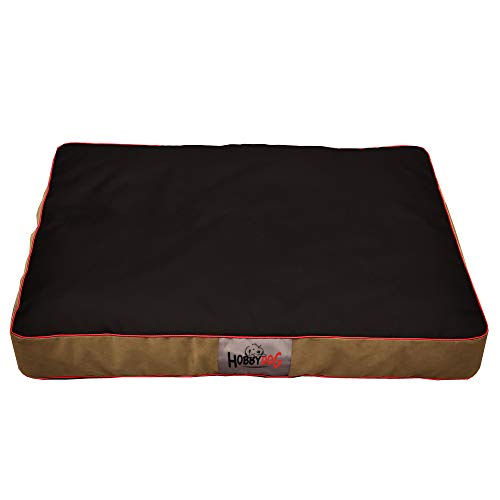 millybo MATRATZE Hundematratze Hundebett Hundematte Matte (L (90 x 70 cm), Schwarz) von millybo