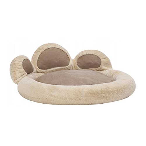 millybo " Pfote Matratze Hundekissen Kissen Hundebett Ruheplatz (XL, Beige) von millybo