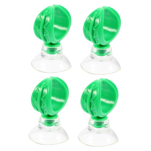 4pcs Clamp Aquarium Heater Aquarium Cup Clip Shelf Aquarium Cups Aquarium Sucker Clip Supports Feeder Clip Plastic Hose Accessories von minkissy