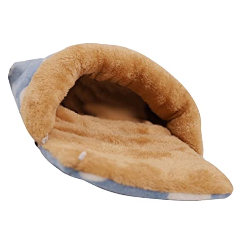 Baumwolle Nest Meerschweinchen Nest Häschen Versteck Ratte Warm Bett Hamster Schlafsack Hamster Lebensraum Hamster Winternest Meerschweinchen Beutel Hamstertasche Igel Eichhörnchen von minkissy