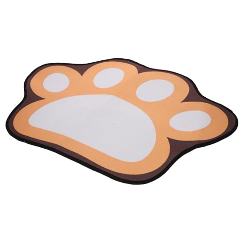 Futtermatte Für Haustiere Kätzchen Fütterungsmatte Hund Frisst Matte Futtermatte Für Hundenapf Kaninchen Futter Pad rutschfeste Futternapfmatte Welpe Lebensmittel Polyester Lippen von minkissy