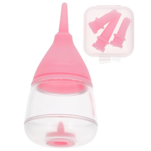 Pet Feeding Device Rabbit Bottle Kitten Feeder Pet Water Feeder Kitten Milk Bottle Pet Replacement Cat Feeding Bottle Small Dog Silica Gel Newborn Puppy Small Bottle von minkissy