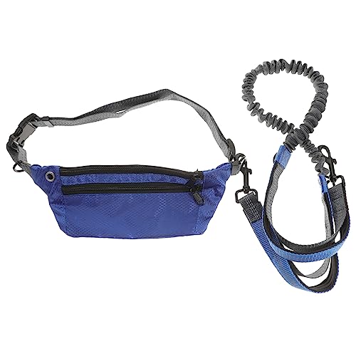 minkissy 1 Satz Bauchtasche Mit Kordelzug Hund Läuft Gehleine Freihändige Hundeleine Fahrradleine Für Hunde Hundegeschenke Für Laufende Fräulein Haustierzubehör Elastisch Nylon von minkissy