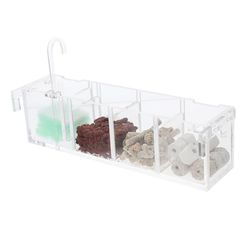 minkissy Upgrade-Box 3-in-1 Fischzuchtbox Acryl Tropfwasseraufbereitung Aquariumreiniger von minkissy