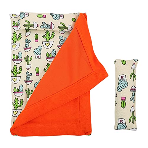 minkissy 1 Satz Kletterndes Baumwollnest für Haustiere dekorativer Teppich Eidechsenbett Schlafsack Spielzeug Bett Lebensraum Eidechsen Liege Glas Hängematte Chaiselongue Gecko Zubehör von minkissy