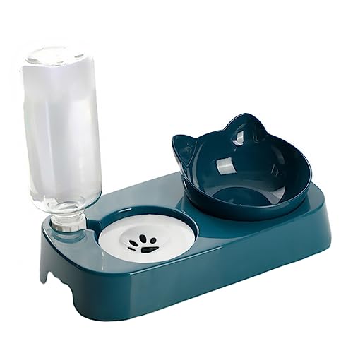 minkissy 1 Satz Trinknapf Für Haustiere Haustier Diner Feeder Welpen Schüssel Keine- Spill Pet Schüssel Pet Feeder Schalen Katzen Schalen Pet Dish Nackenschutz Plastik Futtermittel von minkissy