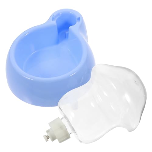 minkissy 1 Satz Trinkschale brunnenkresse springbrunnen Automatischer Wassernapf Schwerkraft-Wasserschale wasserspender für Hunde Haustier-Trinkwerkzeug Haushalt Trinkbrunnen Plastik von minkissy