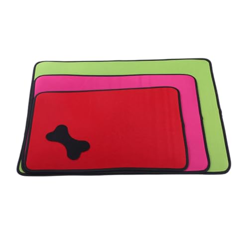 minkissy 1 Set 3 Stück Haustierstreumatte Isomatten Isomatte Welpe Hund Auto Pad Haustier Kissen Haustier Kühldecke Hundematte Kühlmatte für Haustiere Haustier Kühlmatte Haustier Sitzpolster Nest Pad von minkissy