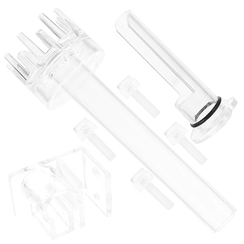 minkissy 1 Set Aquarium-Entfettungsfolie, Schlauchbefestigung, Termostato de Aire Acondicionado-Halter, Ständer, Aquarium-Werkzeuge, Luftarmaturen, Aquariumversorgung, Wasser, Acryl, Aquarium, Wasser von minkissy