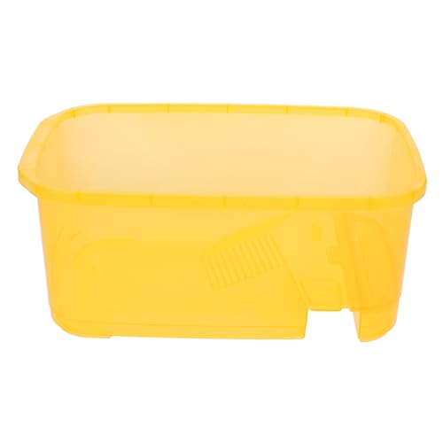 minkissy 1 Set-Box Schildkrötenbecken Reptilien Schildkrötenhaus Schildkrötenpanzer Aquarienbedarf Kleintiertransporter Schlangenkäfig Mini-Container Inkubator Kleine Tiere Haustier Plastik von minkissy