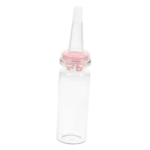 minkissy 1 Set Haustierflasche Werkzeuge Wasserflaschen Schnuller Wasserflaschen Flaschen für Tierfütterung Milchflaschen Kleine Trinkflasche Kleine Flasche Eichhörnchen Hamster Glas von minkissy