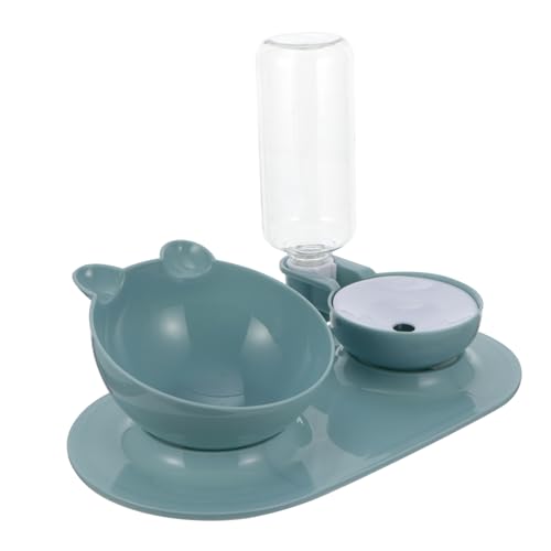 minkissy 1 Set Katzennapf Haustier Futternapf Haustier Wasserspender Katzenfutter Wasserspender Automatischer Wasserspender Katze Wassernapf Katzenfutternapf Waschbar Trinkbrunnen Wasserkocher: pp von minkissy