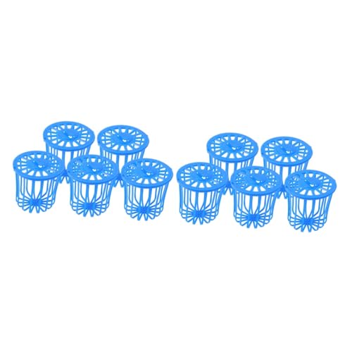 minkissy 10 pcs fruit feeder for birds Parrot Fruits Basket bird food container holder for bird cage Birds Feeder basketball snack bowl foraging basket fruit bird feeder hanging terrarium von minkissy