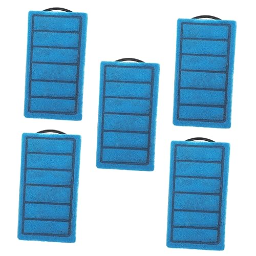 minkissy 10 stücke Schwamm Blatt Kohle Biochemische Baumwolle Kohle Platte Fisch Tank Teich Pads Schwamm Wattepad Aquarium Aktivkohle Fisch Tank Pads Aquarium Schwamm liefert Herbst von minkissy