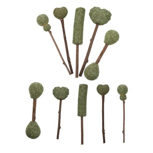 minkissy 10St Katzenminze Leckereien für Katzenlutscher Silvervine-Sticks für Katzen Spielzeug essbare Katzensnacks Katzenknöchellecker die Katze Snacks für Katzen Katzen-Teaser Minze-Stick von minkissy