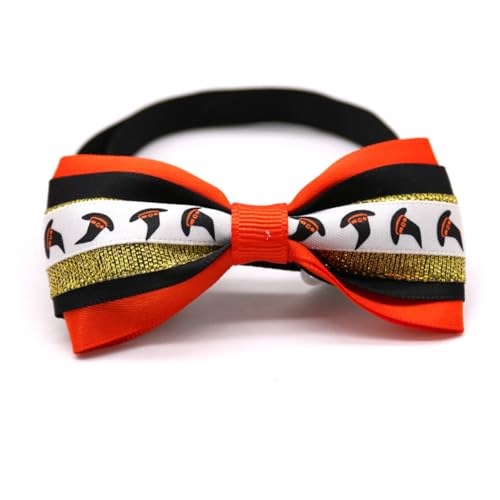 minkissy 12St Welpenhalsband für Jungen orange Fliege Fliegen für Jungen Small Dog Collar Pet Necktie Collar Hundekrawatte Haustierzubehör Halloween binden Dekorationen von minkissy