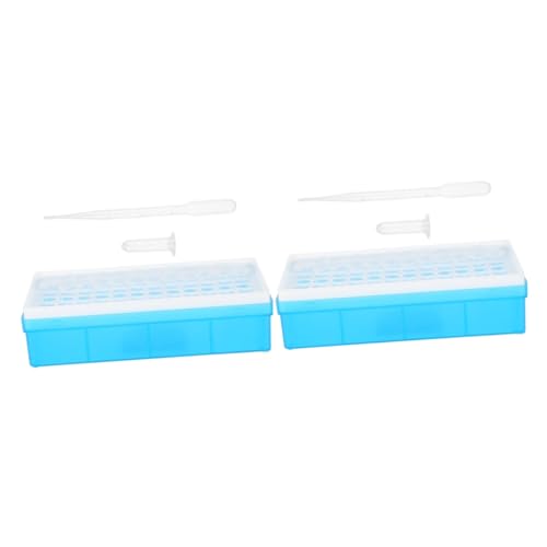 minkissy 2 Sets Organisierte Artemia-aufbewahrung Mit Tropferbox Garnelen-inkubator-zubehör Für Aquarium 72 Stück X 2 von minkissy