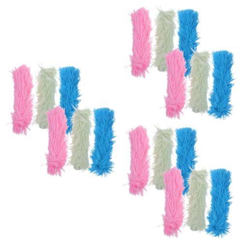 minkissy 18pcs catnip toy catnip crinkle kicker bite cat pillow catnip filled plush toy kitten kick sticks cat chew toy cat pillow toy catnip pet piller pet toy cat teething toys plush cat von minkissy