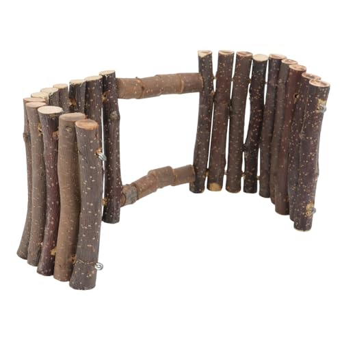 minkissy 1pc Haustier Hamster Nest Zaun Holz Prop Für Schleifen Zähne En Zaun Für Hamster Käfig von minkissy