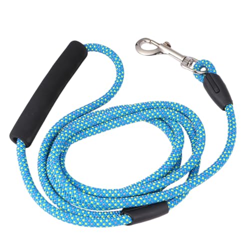 minkissy 1stk Hund Halsband Riemen Trainingsleine Für Hunde Schlupfleine Haustierleine Robuste Hundeketten Für Draußen Hochleistungsgürtel Hochleistungsleine Laufband Hundeleine Mehrfarbig von minkissy